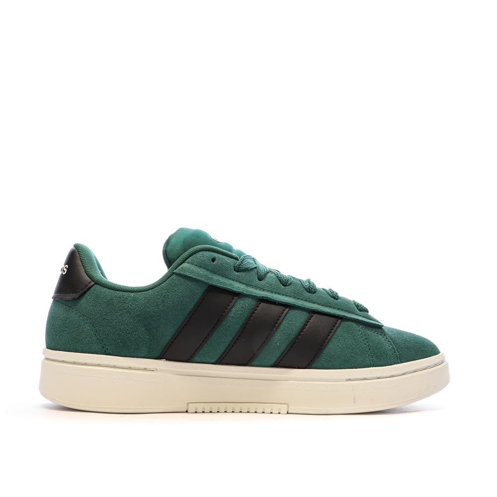 Baskets Vert Foncé Homme Adidas Grand Court Alpha