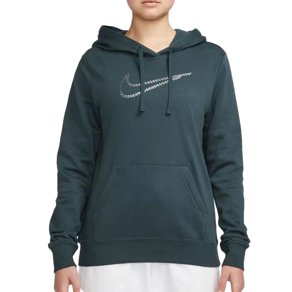 Sweat Bleu Femme Nike Shine pas cher