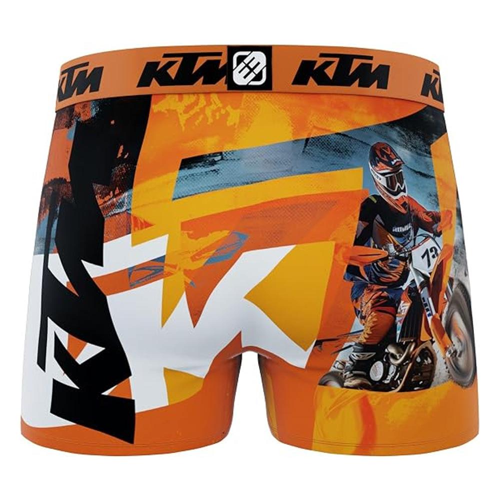 Men’s Black/Orange KTM Motocross Boxer Shorts Photo of the Espace des Marques %store% store - view of %key%
