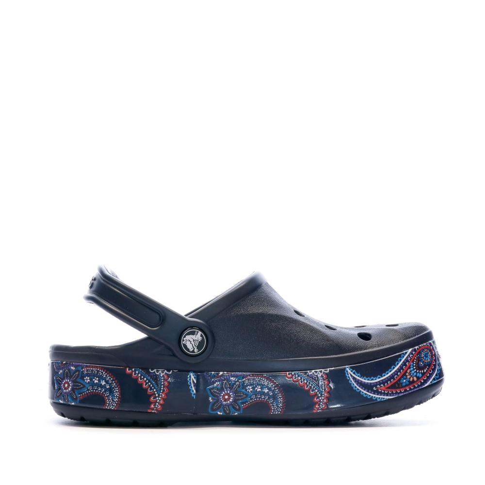 Sandales Crocs Marines Mixte Bayaband Bandana vue 2