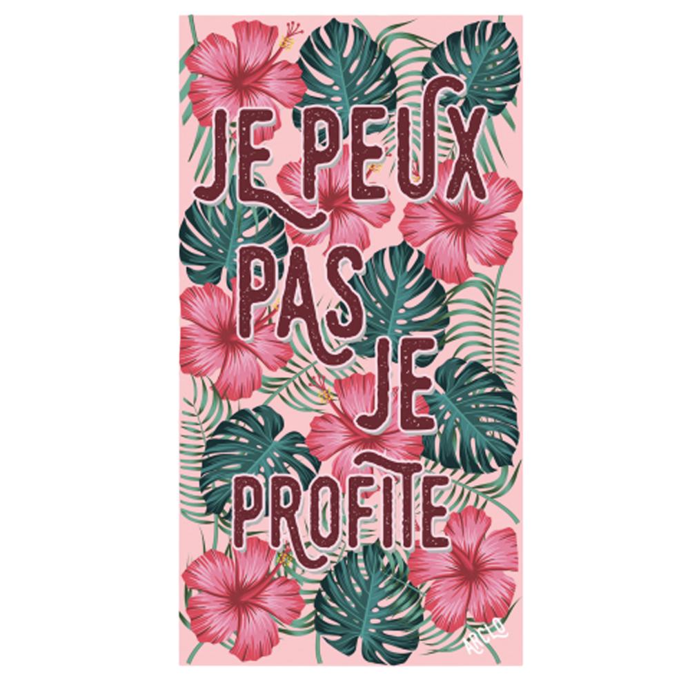 Serviette Rose/Vert Mixte Arclo Profite pas cher