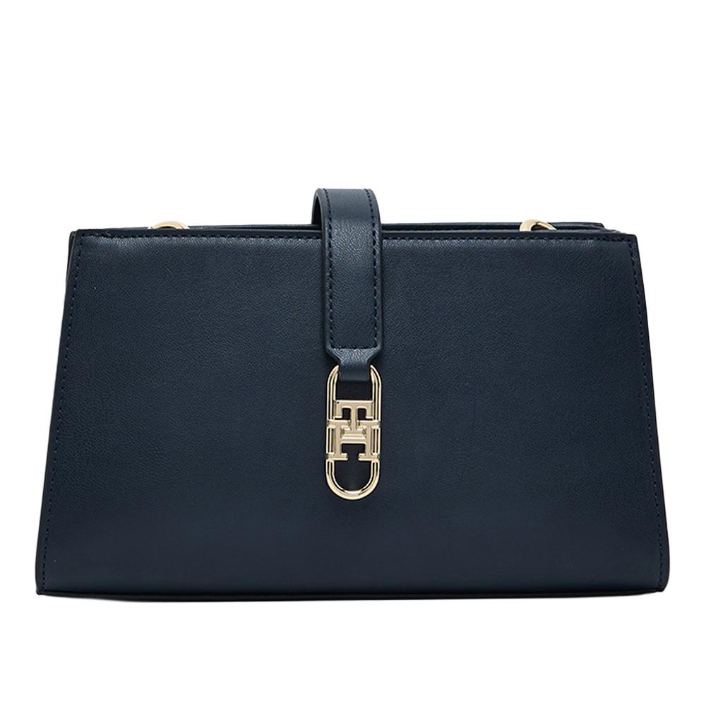 Sac à bandoulière Marine Femme Tommy Hilfiger Libre Chain Cross pas cher