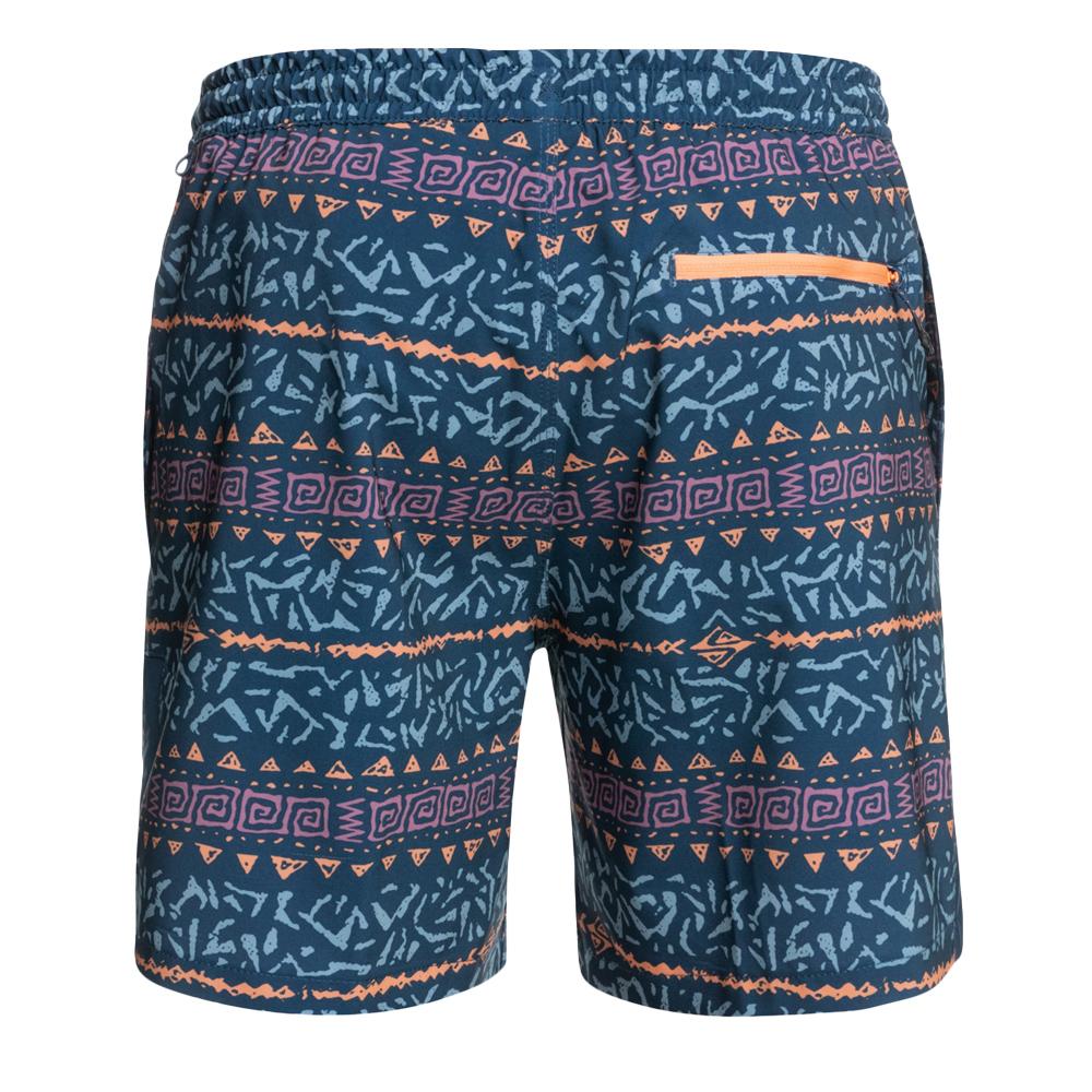 Quiksilver Omni Badehose für Herren in Blau/Orange Ansicht 2