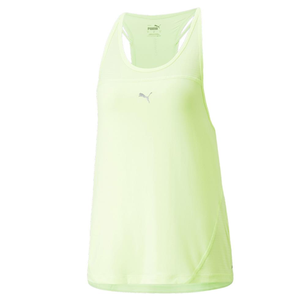 Débardeur Jaune Femme Puma Run Tank pas cher