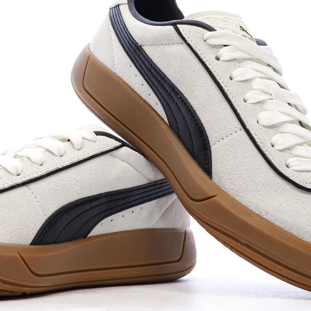 Baskets Blanches/Noires Femme Puma Club Klassika vue 7