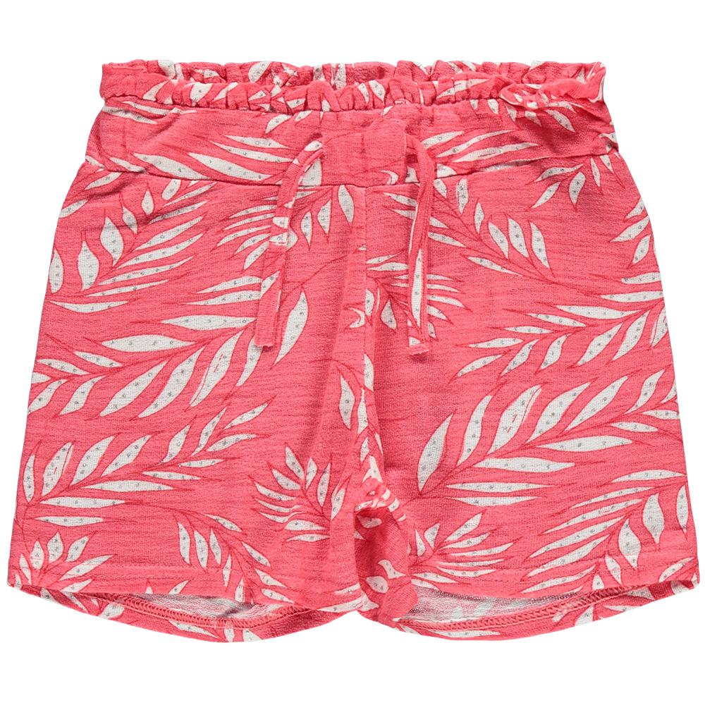 Short Rose à fleurs Fille Name It Jiselle pas cher