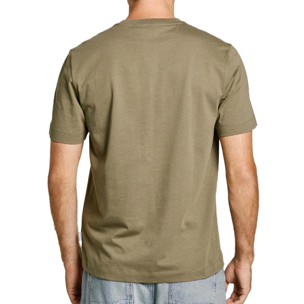 T-shirt Vert Homme Pepe jeans Connor vue 2