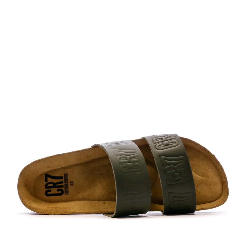 Sandales Kaki Homme CR7 Athens vue 4