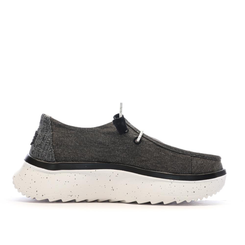 Chaussures Gris Moyen Femme Hey Dude Wally Sport Mesh vue 2