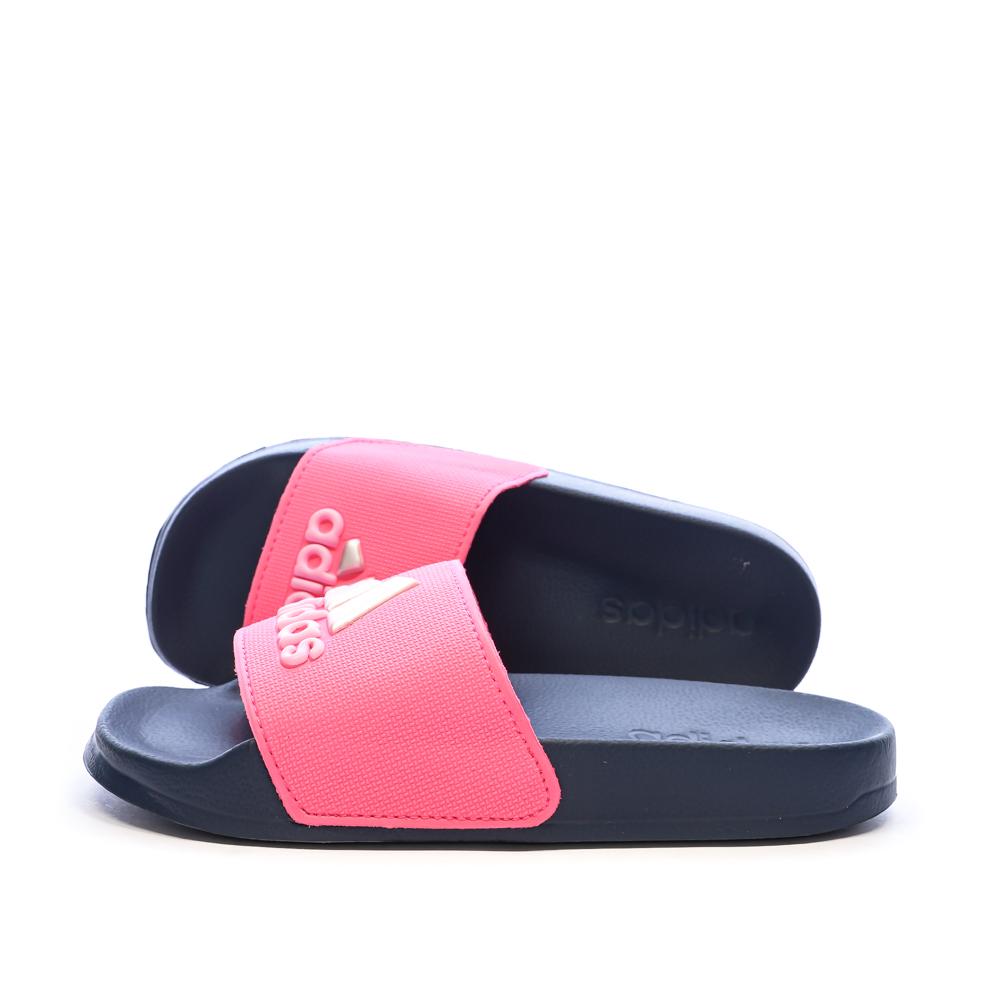 Claquettes Rose/Marines Fille Adidas Adilette Shower pas cher