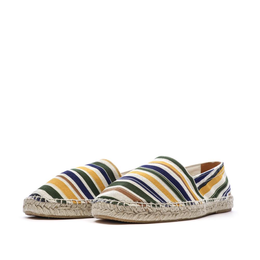 Espadrilles Blanc/Vert/Bleu Homme Pare Gabia Anitz vue 6