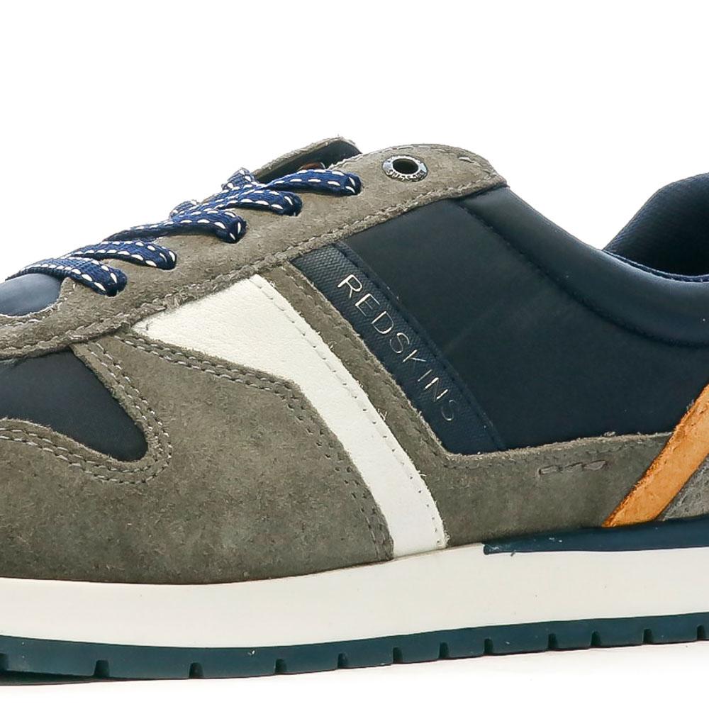 Baskets Marine/Kaki Homme Redskins Nixor vue 7