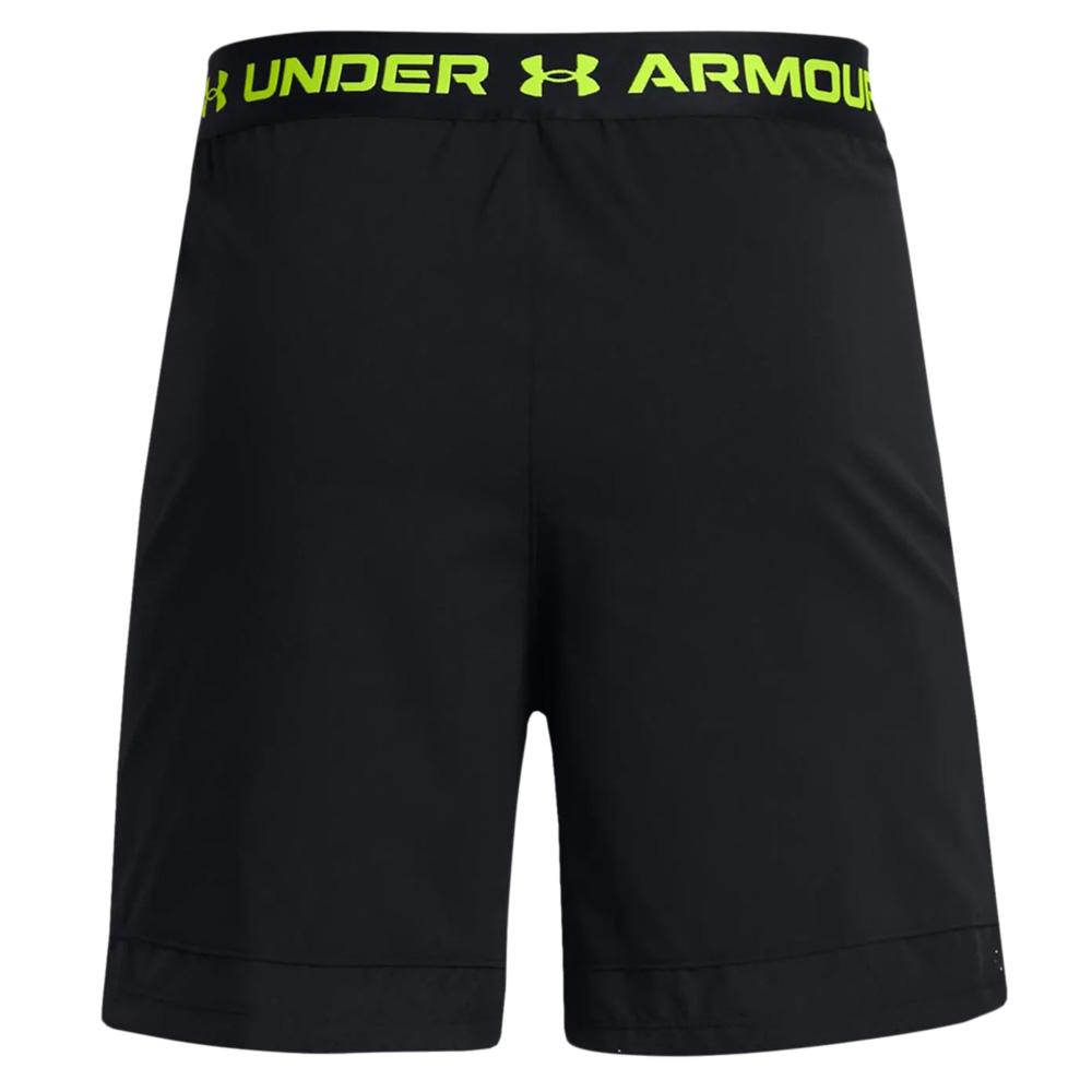 Short de Running Noir Homme Under Armour Vanish Woven 1373718 vue 2