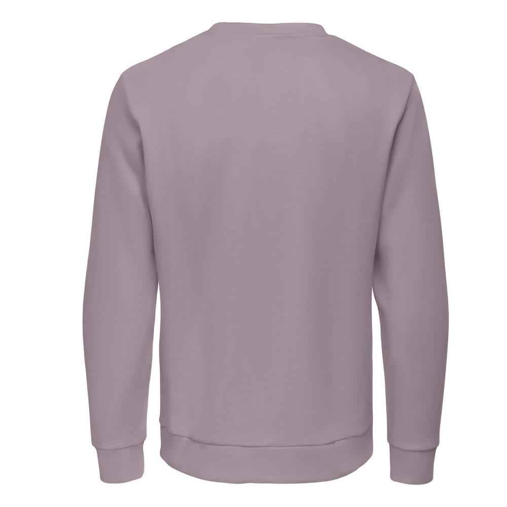 Sweat Mauve Homme Only & Sons Chase vue 2