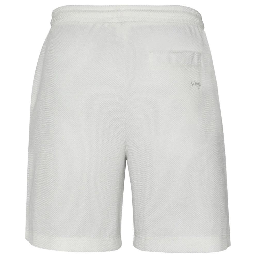 Short Blanc Homme Schott Maille Technique vue 3