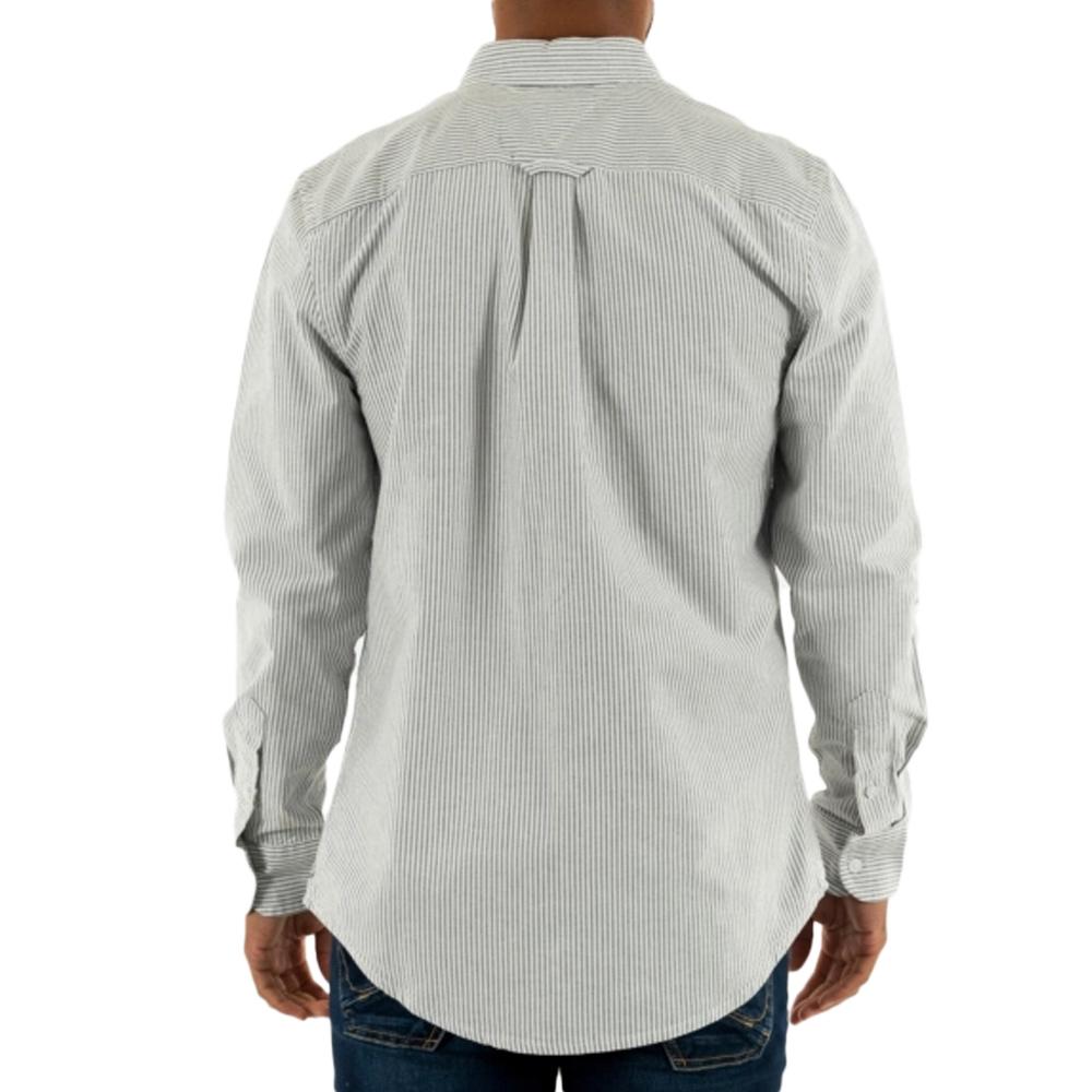 Chemise Rayures Vert/Blanc Homme Tommy Hilfiger Slim Stripes vue 2