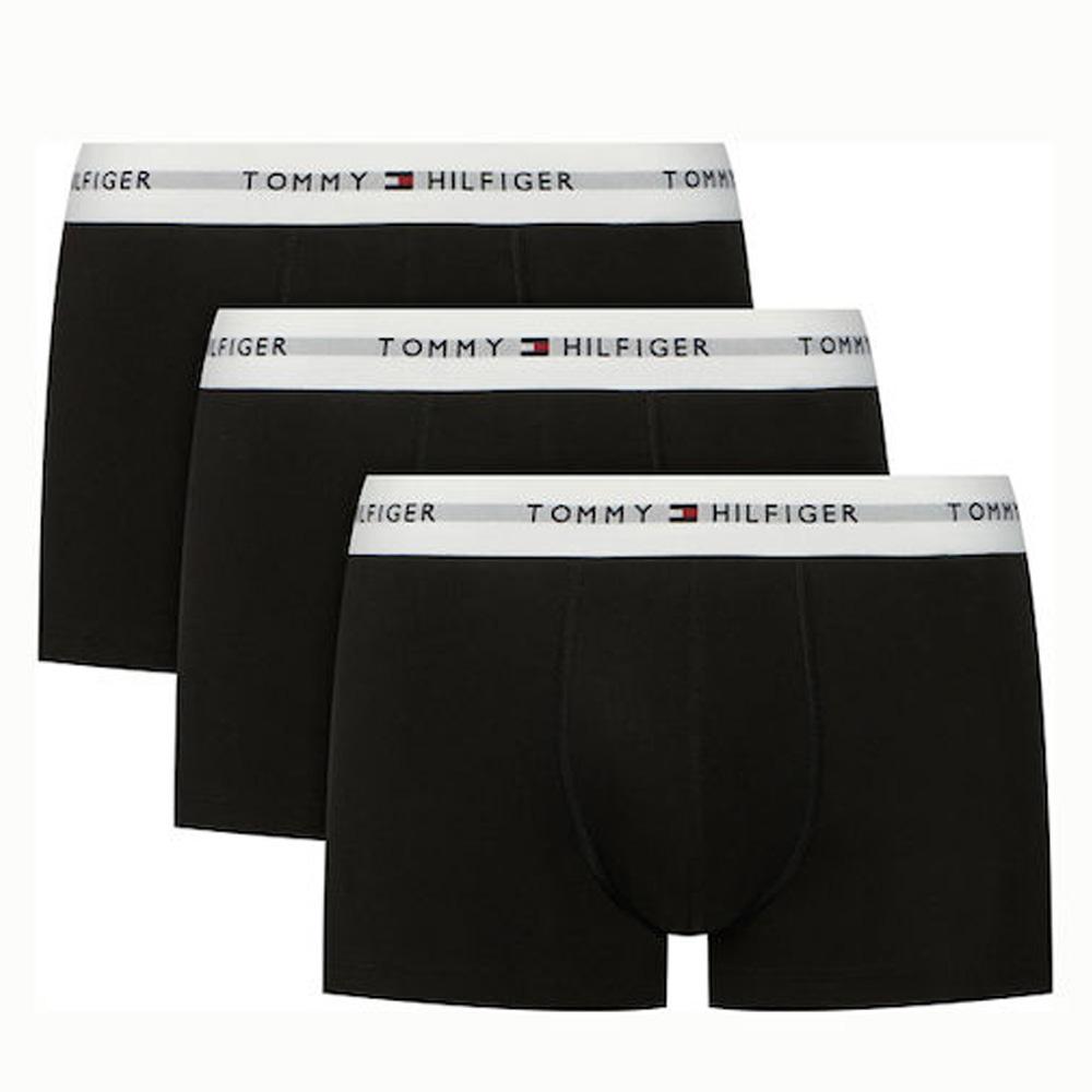 X3 Men's Boxers Negro Tommy Hilfiger Low Rise Trunk barato