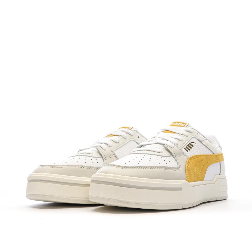 Baskets Blanches/Jaunes Homme Puma Pro Classic 387327 vue 6