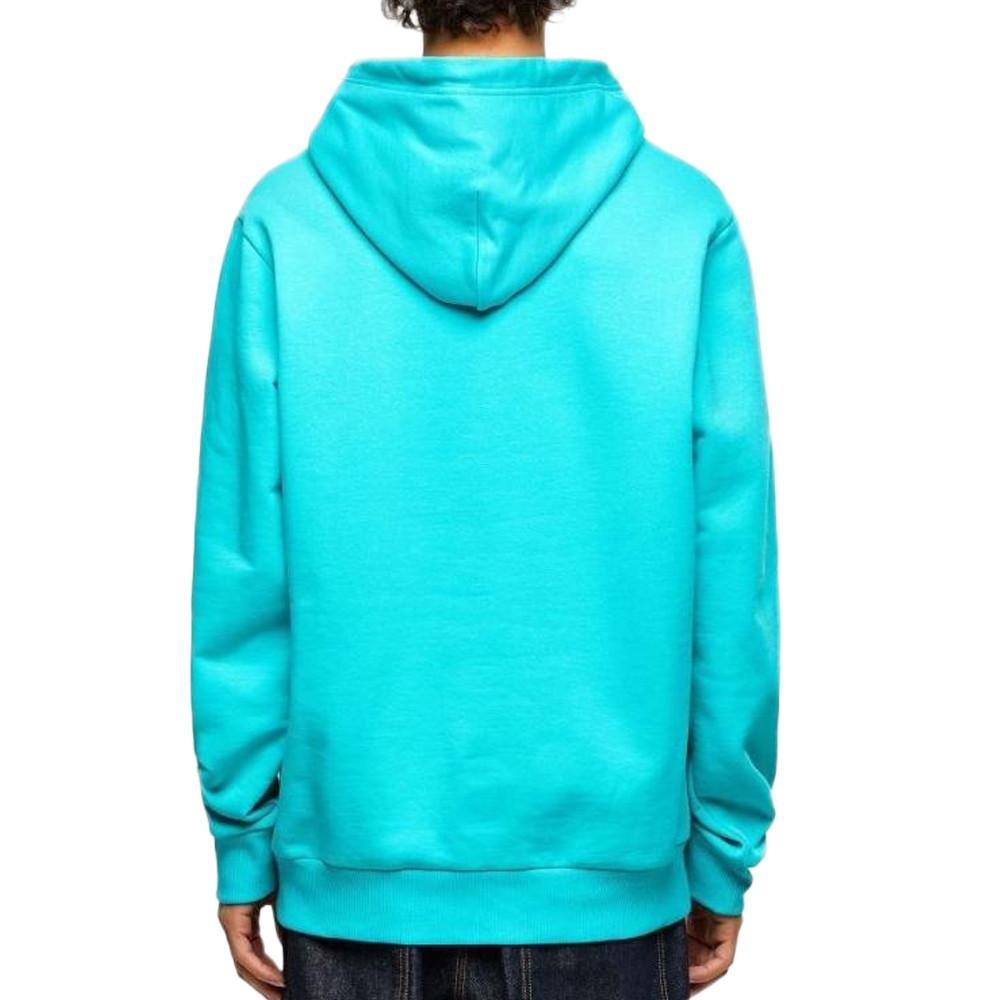 Sweat à capuche Turquoise Homme Diesel A00339 vue 2