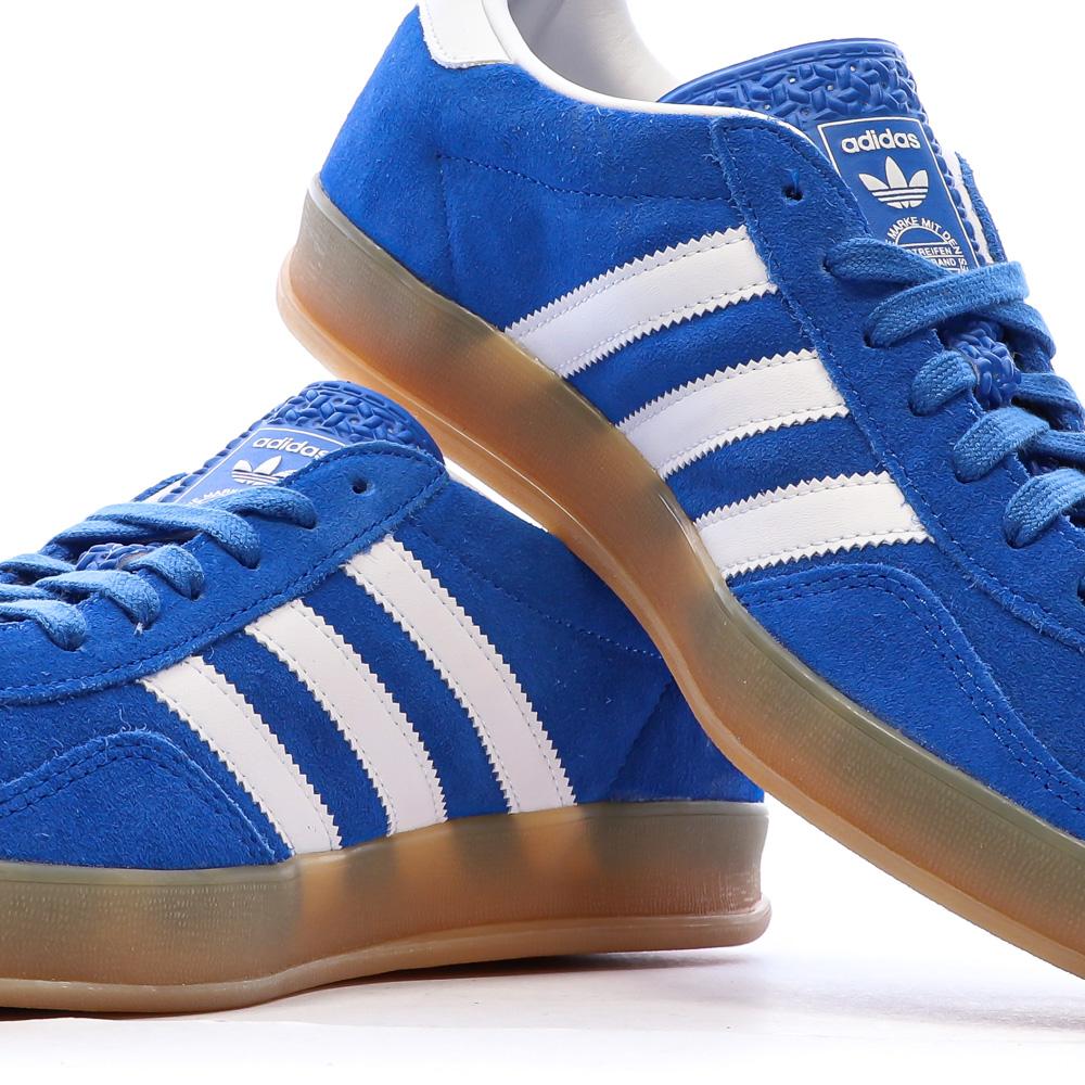 Gazelle Baskets Bleue Homme Adidas vue 7
