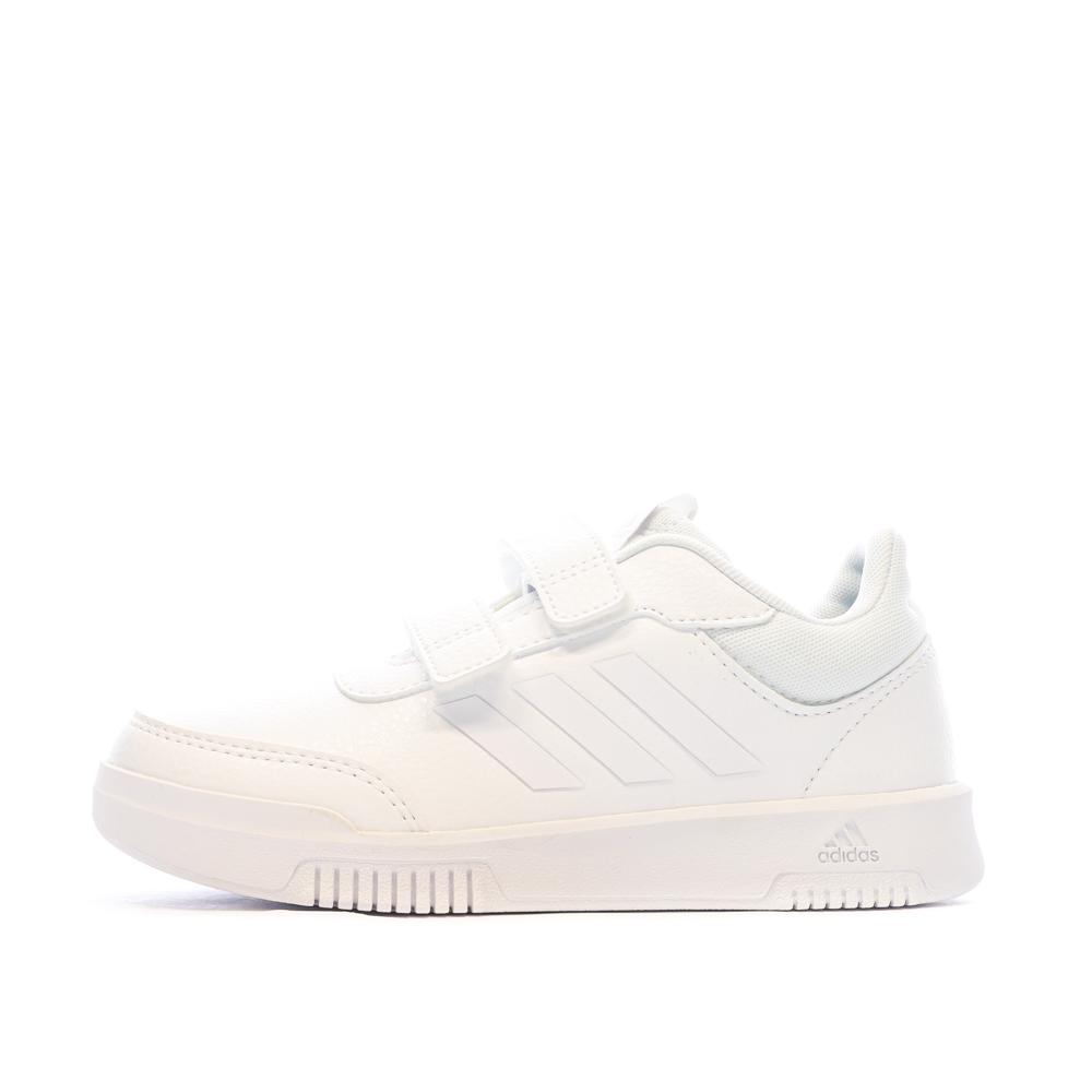 Baskets Blanches Garçon Adidas Tensaur 87 pas cher