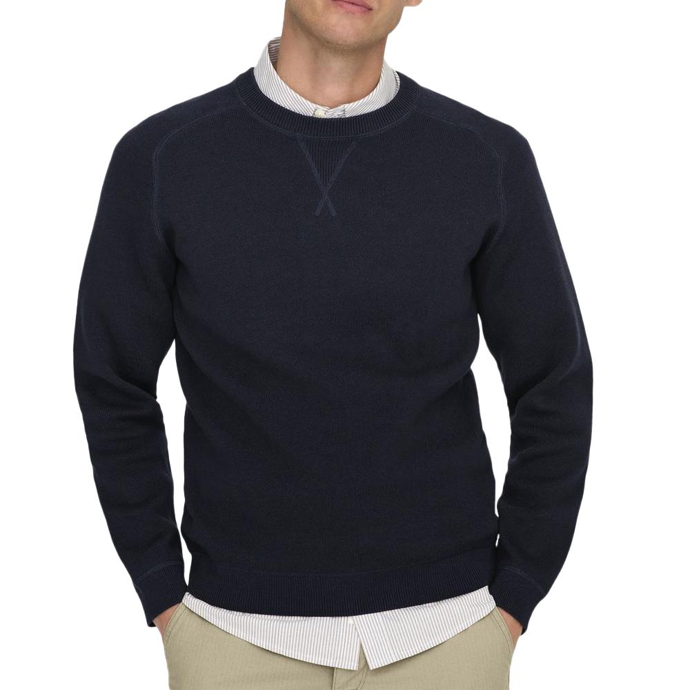 Pull Marine Homme Only & Sons Reg 12 pas cher