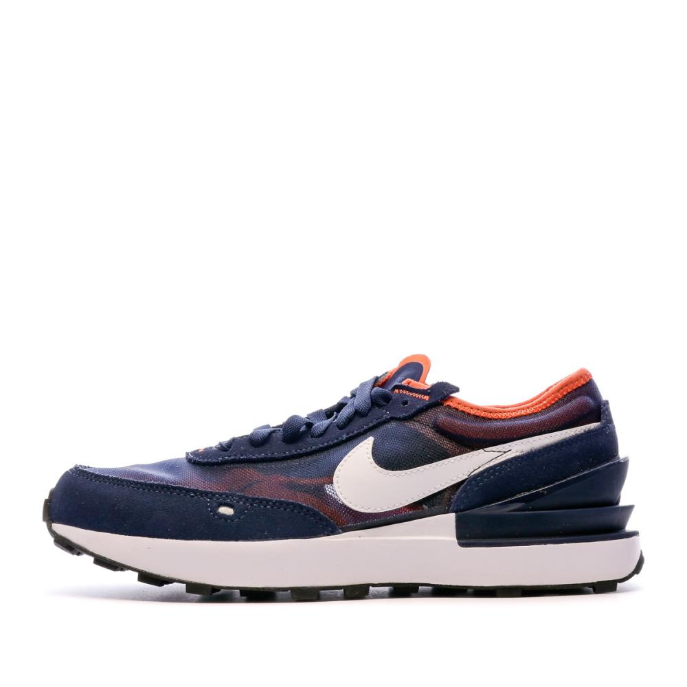 Baskets Marines Garçon Nike Waffle One pas cher
