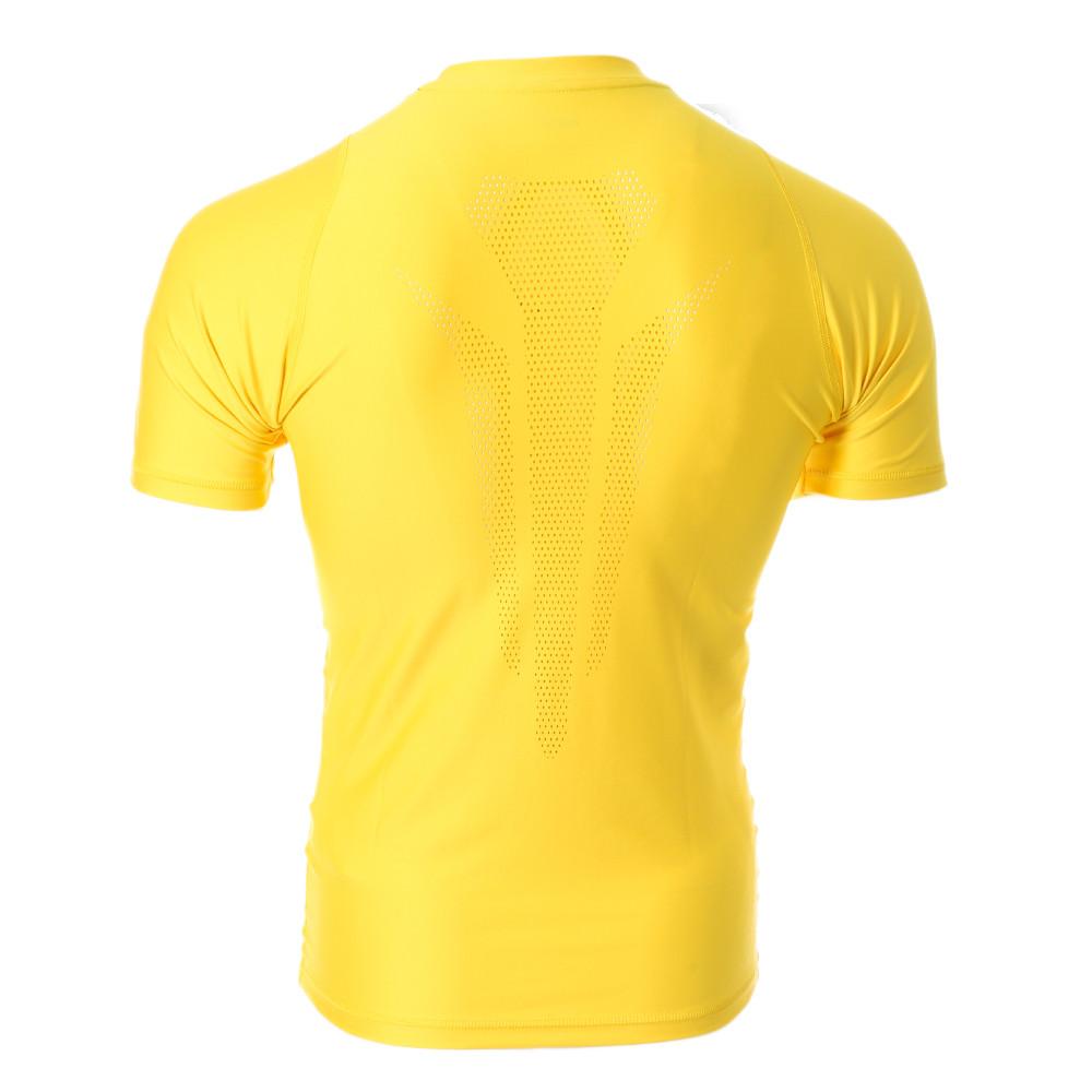 T-shirt Jaune Homme Puma Train Compres vue 2