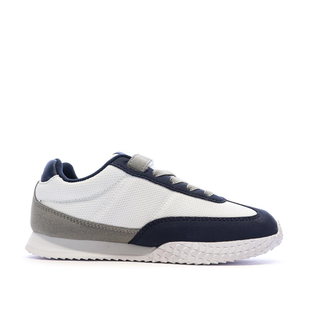 Baskets Marine/Blanc/Gris Garçon Le Coq Sportif Veloce I Ps vue 2
