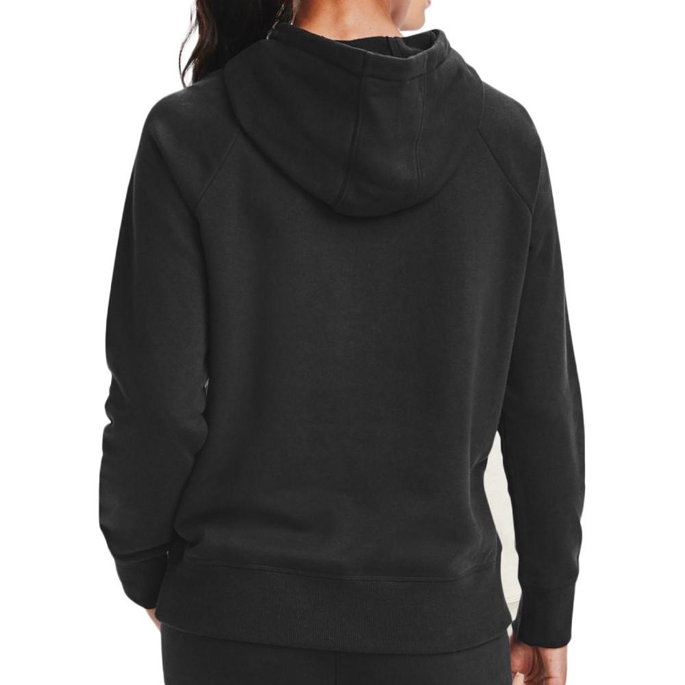 Sweat à capuche Noir Femme Under Armour Rival 1356318 vue 2