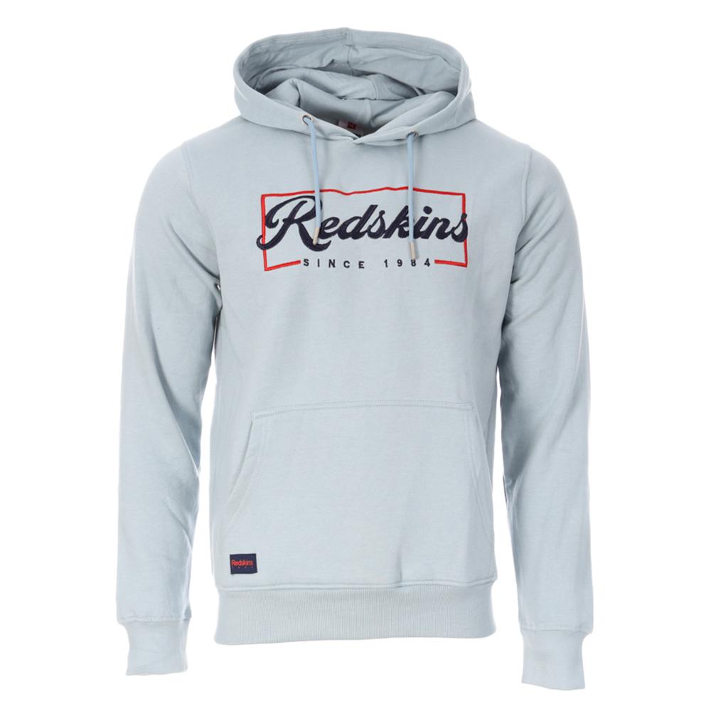 Sweat Bleu Clair Homme Redskins Hoodie pas cher