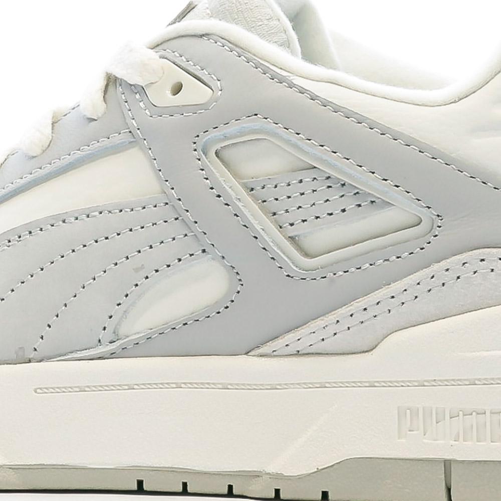 Baskets Blanches/Grises Femme Puma Slipstream Thrifted vue 7