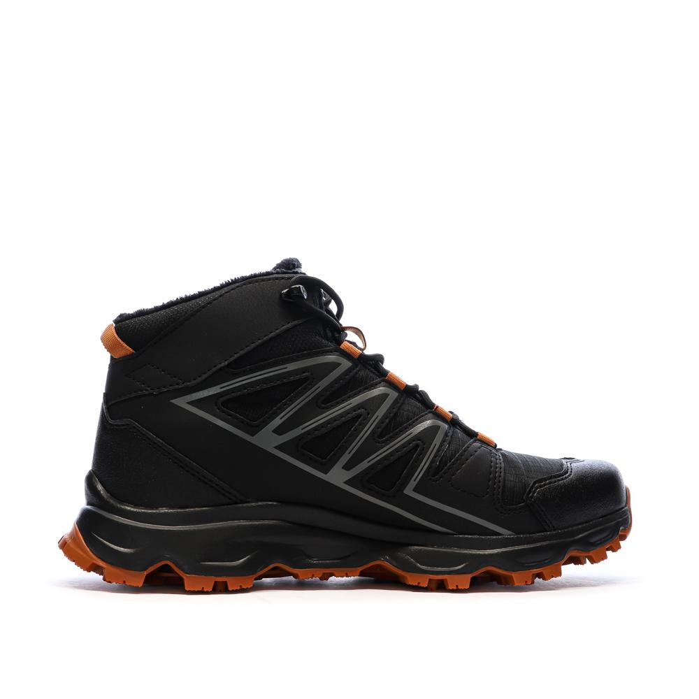 Chaussures de Randonnée Apres Ski Noir/Orange Homme Salomon Shoes Cruzano 3 Mid Gtx vue 2