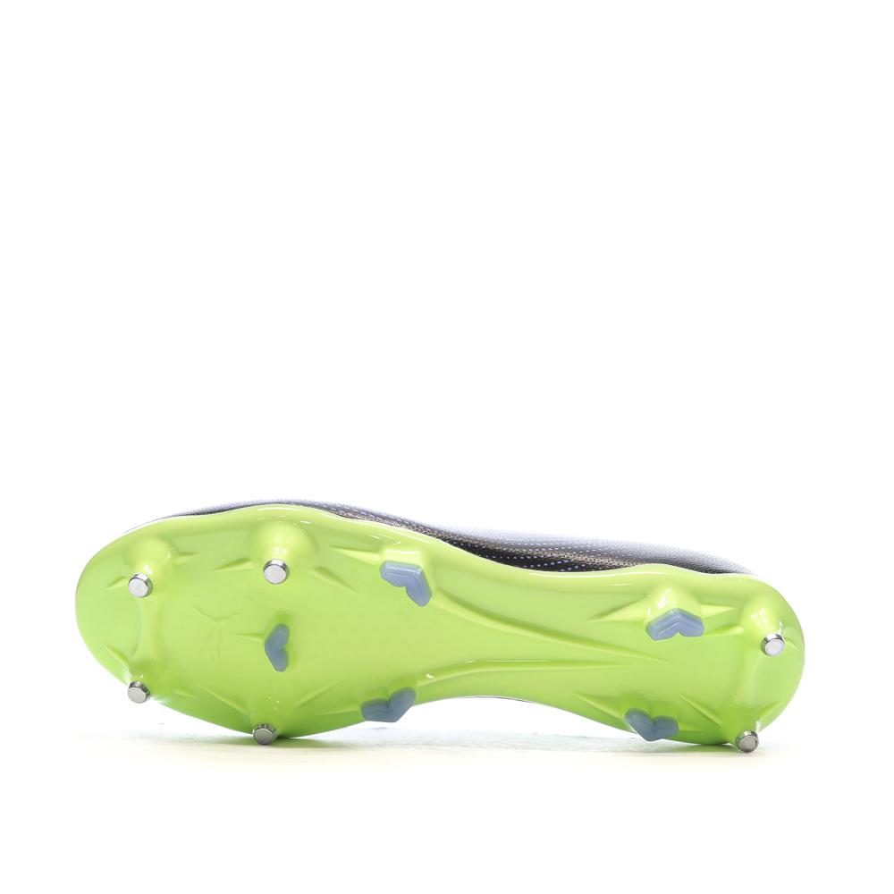 Chaussures de Football Marine/Jaune Homme Puma Future 7 Play MxSG vue 5
