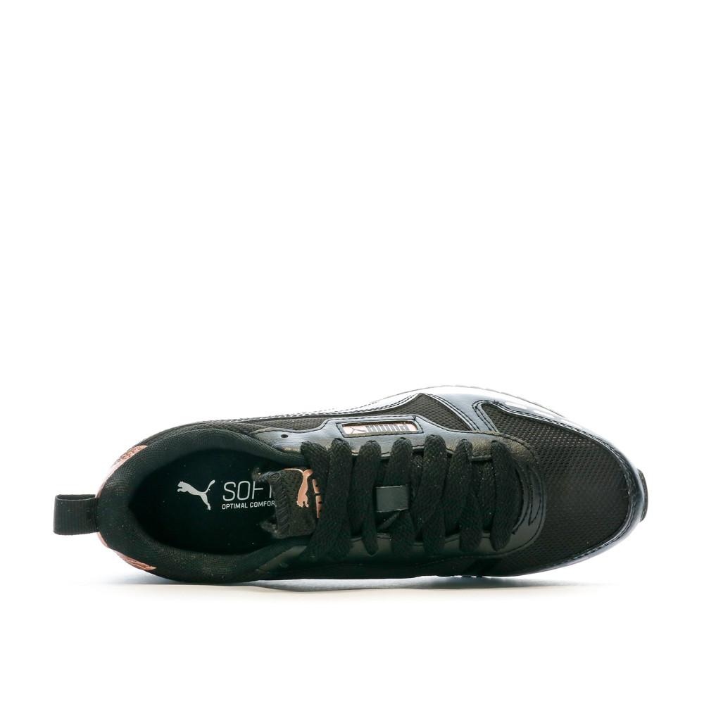 Baskets Noir Femme Puma R78 Shine vue 4