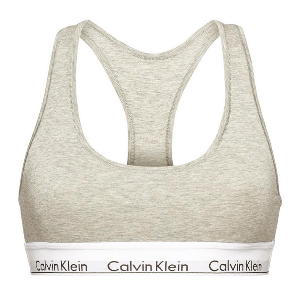Brassière Gris Femme Calvin Klein Jeans Unlined pas cher