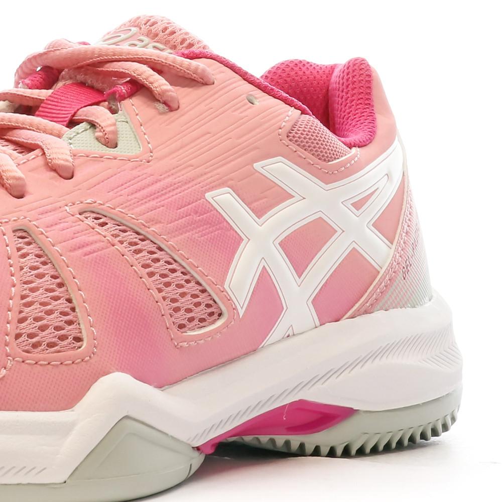 Chaussures de Tennis Rose/Blanc Femme/Fille Asics Gel Padel Pro 5 vue 7