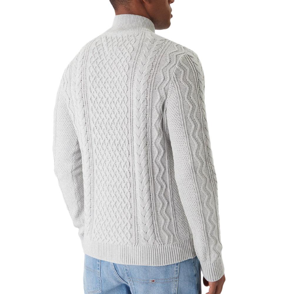 Tommy Hilfiger Cable Sweater Gris ver 2
