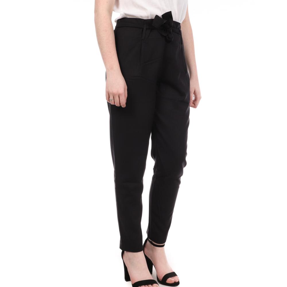 Pantalon Fluide Noir Femme Teddy Smith Paquito pas cher