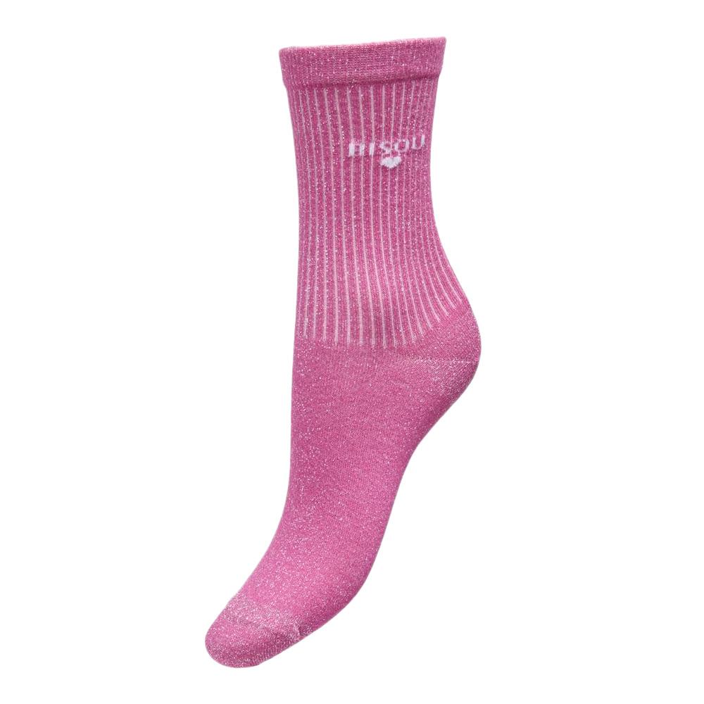 Chaussettes Rose Femme Only Patricia Glitter pas cher