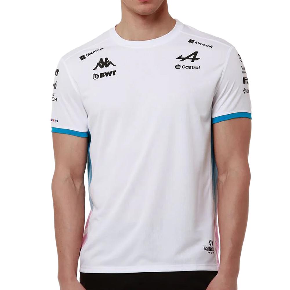 Maillot Blanc Homme Kappa Adolim pas cher