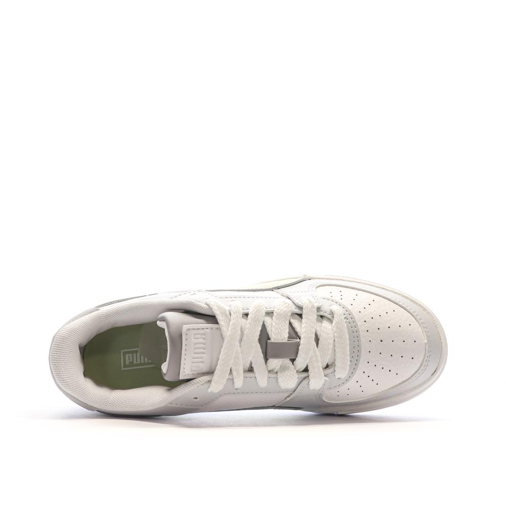 Baskets Blanche/Gris/Vert Femme Puma 394749-02 vue 4