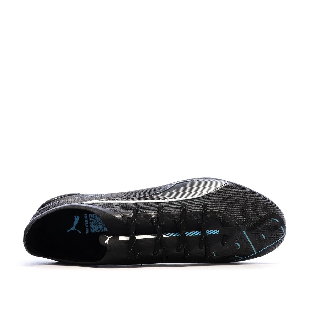 Chaussures de football Noir/Blanc Homme Puma Ultra 5 Ultimate 108159 vue 4