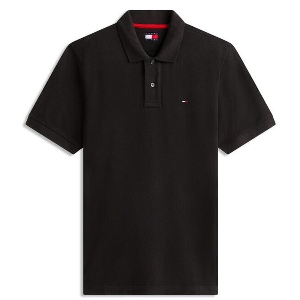 Polo Noire Homme Tommy Hilfiger Regular vue 2