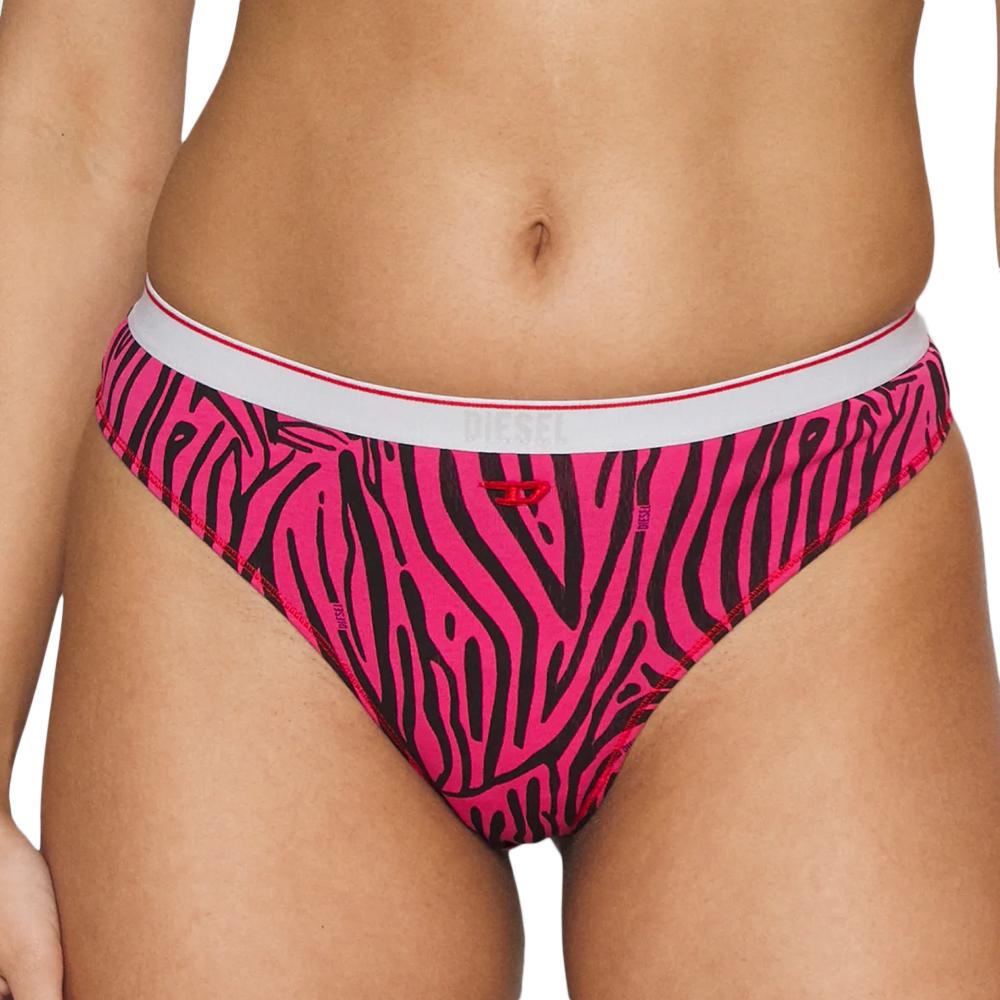 String Noir/Rose Femme Diesel Perizoma pas cher