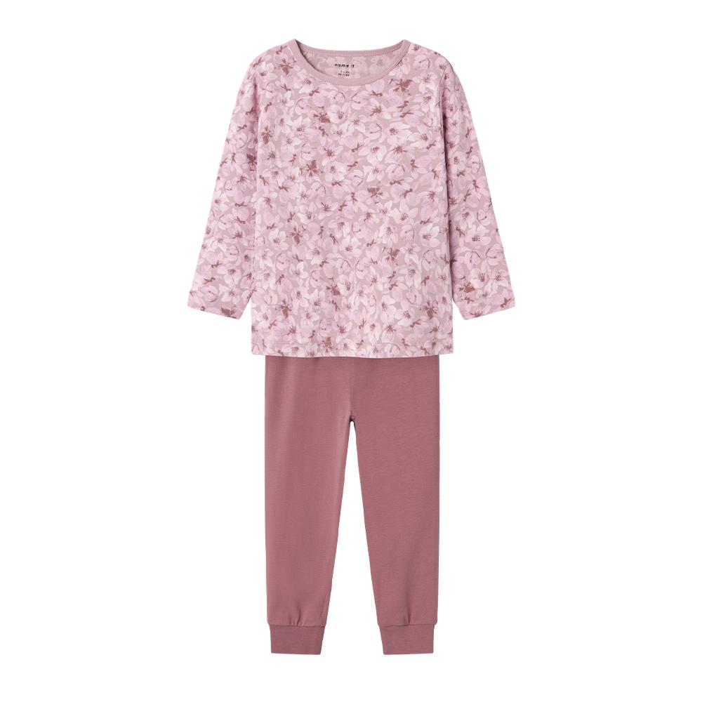 Pyjama Rose Fille Name it Fleur pas cher
