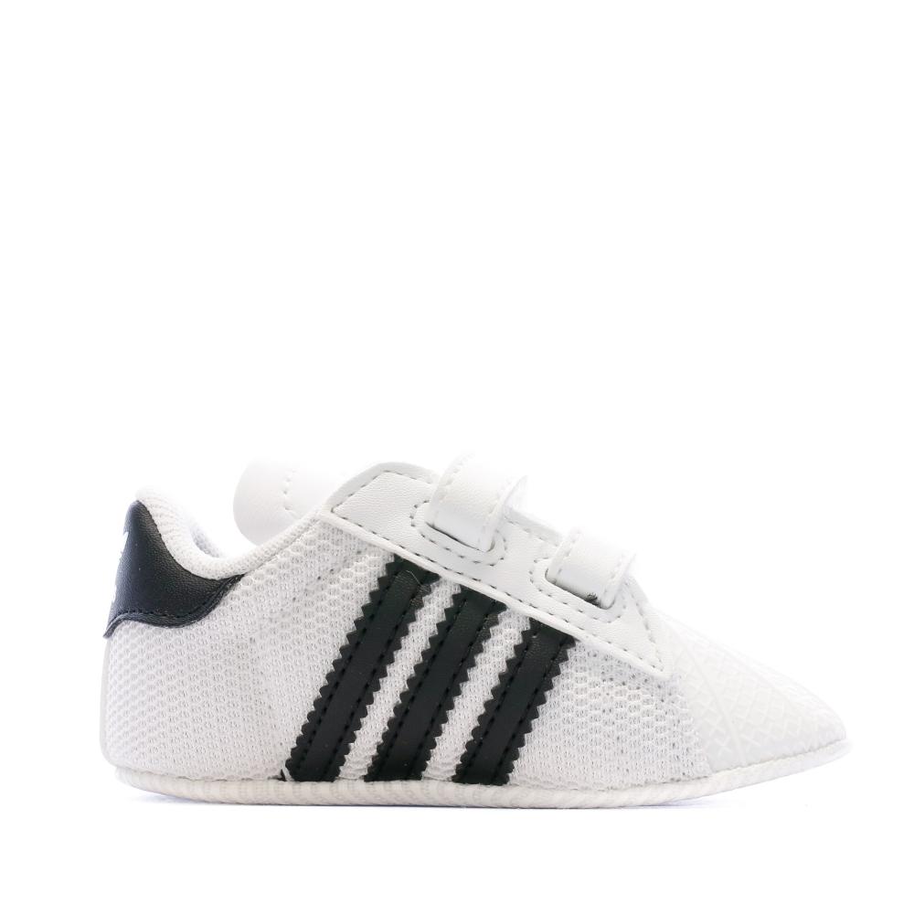 Baskets Blanches Mixte Bébé Adidas Superstar vue 2