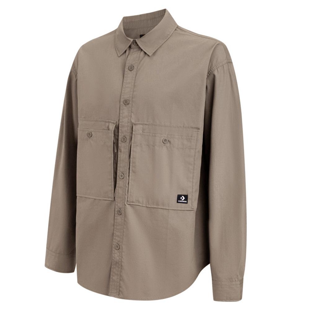 Converse Wordmark Utility Jacket Braun Mann günstig
