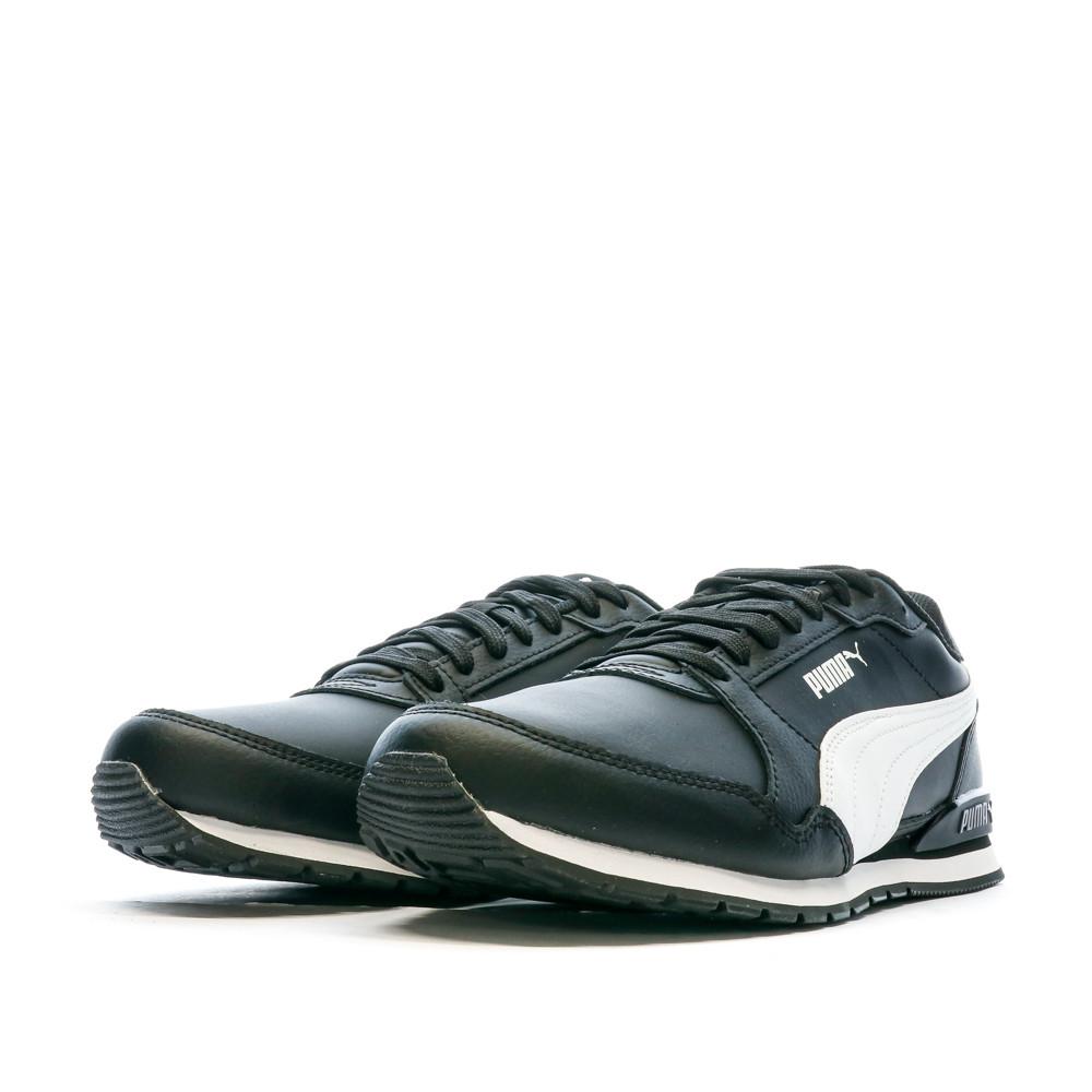 Baskets Noir/Blanc Homme Puma St Runner V3 vue 6