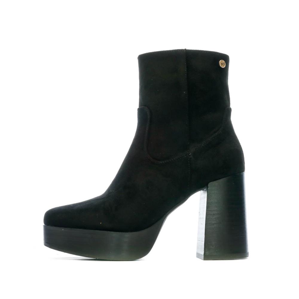 Bottines Noires Femme Xti 142 pas cher